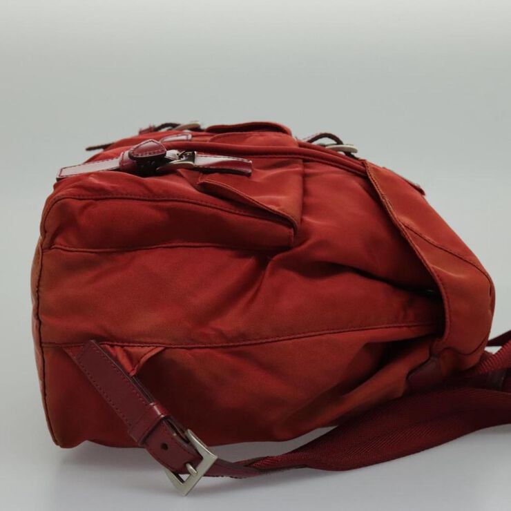Prada Vintage Prada Backpack Red