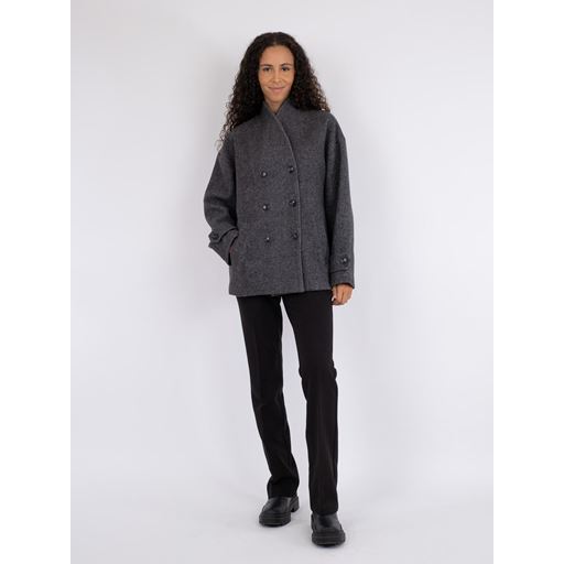 Neo Noir Pippa Twill Jakke, Black, 34