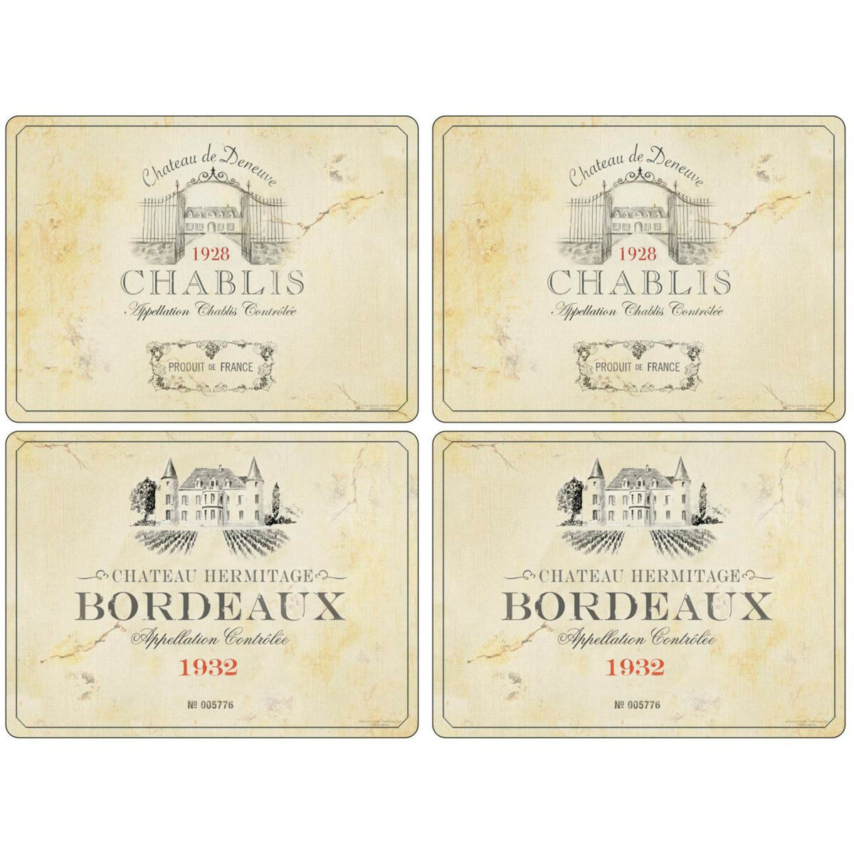Vin de France Kuvertbrikke 4-pack