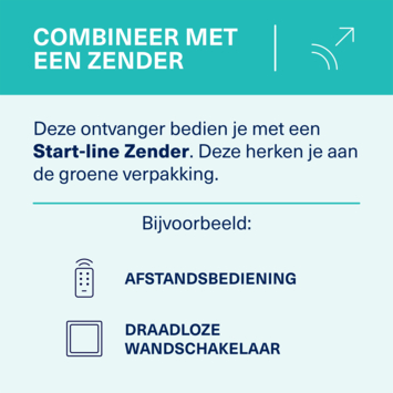 KlikAanKlikUit Stekkerdoos AGC-200 inclusief Dimmer voor Buiten