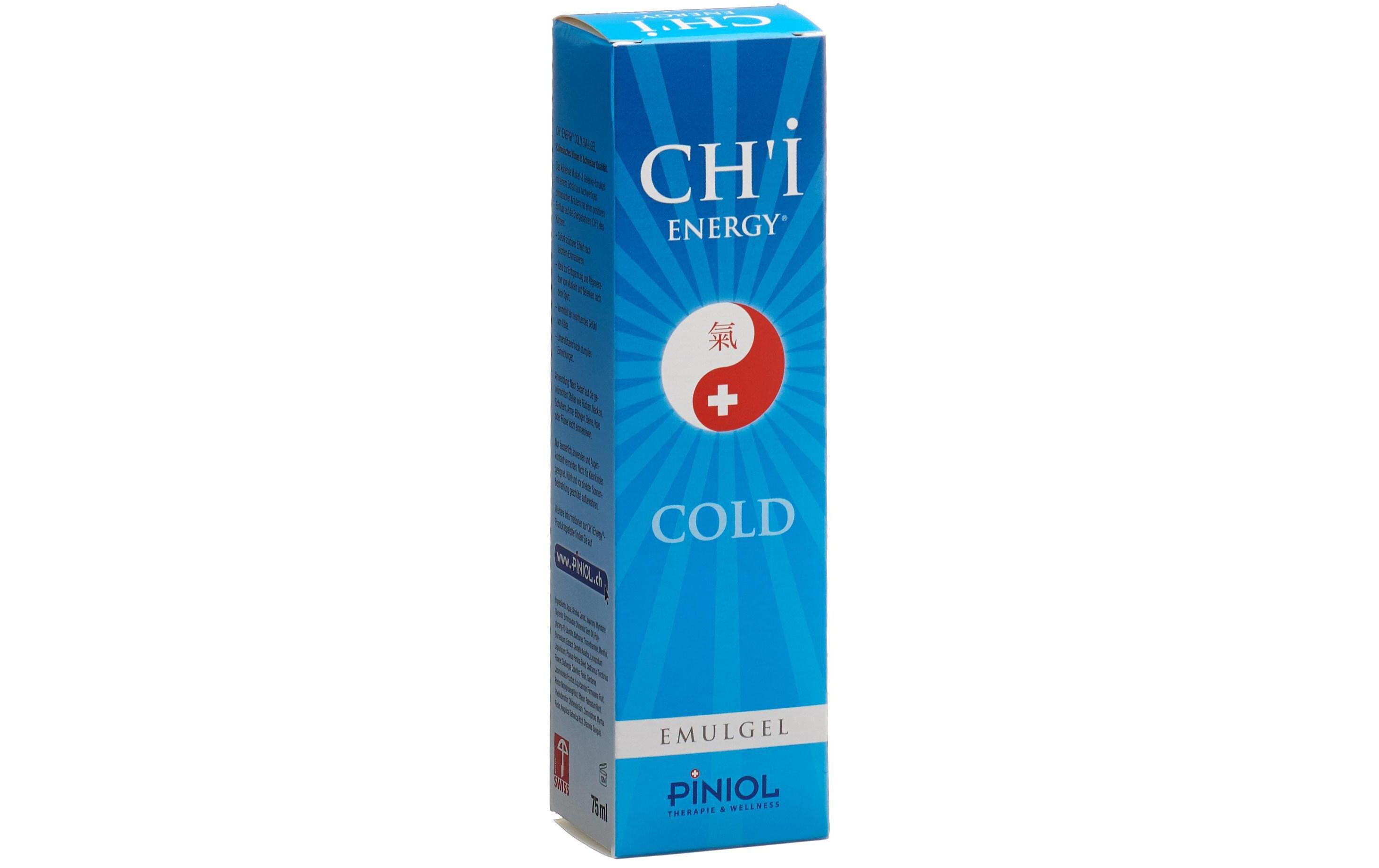 CHi Energy Cold Emulgel 75 mlEmulgel für Muskeln und Gelenke