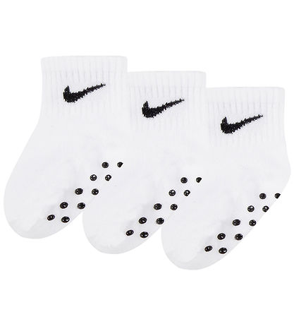 Nike Socken - 3er-Pack - Rutschfest - Weiß