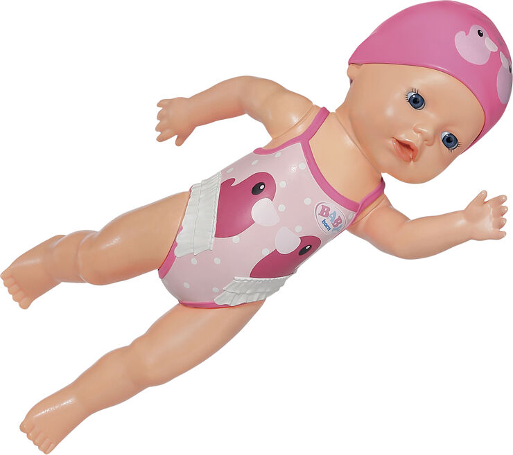 BABY born Baby born svømmedukke Beige & lyserød
