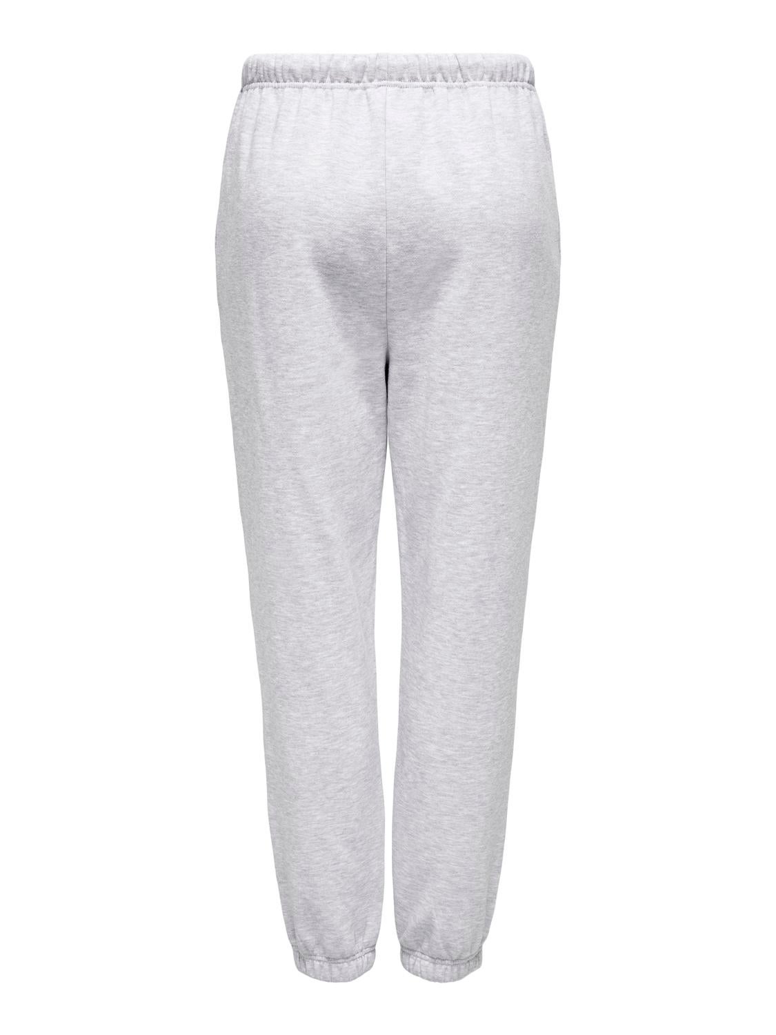 ONLFAVE Normal geschnitten Jogginghose Light Grey Melange