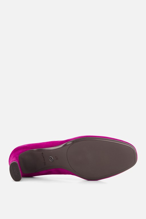Tamaris Pumps paars Leer