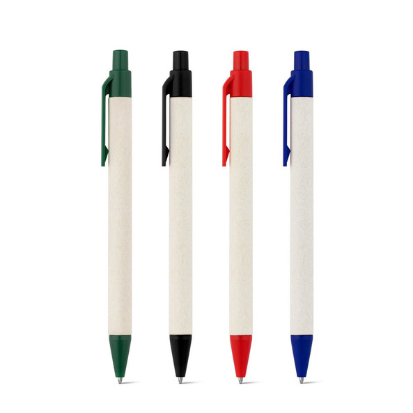 hi!dea 91946 - Stylo à bille fabriqué à partir de briques de lait recyclées