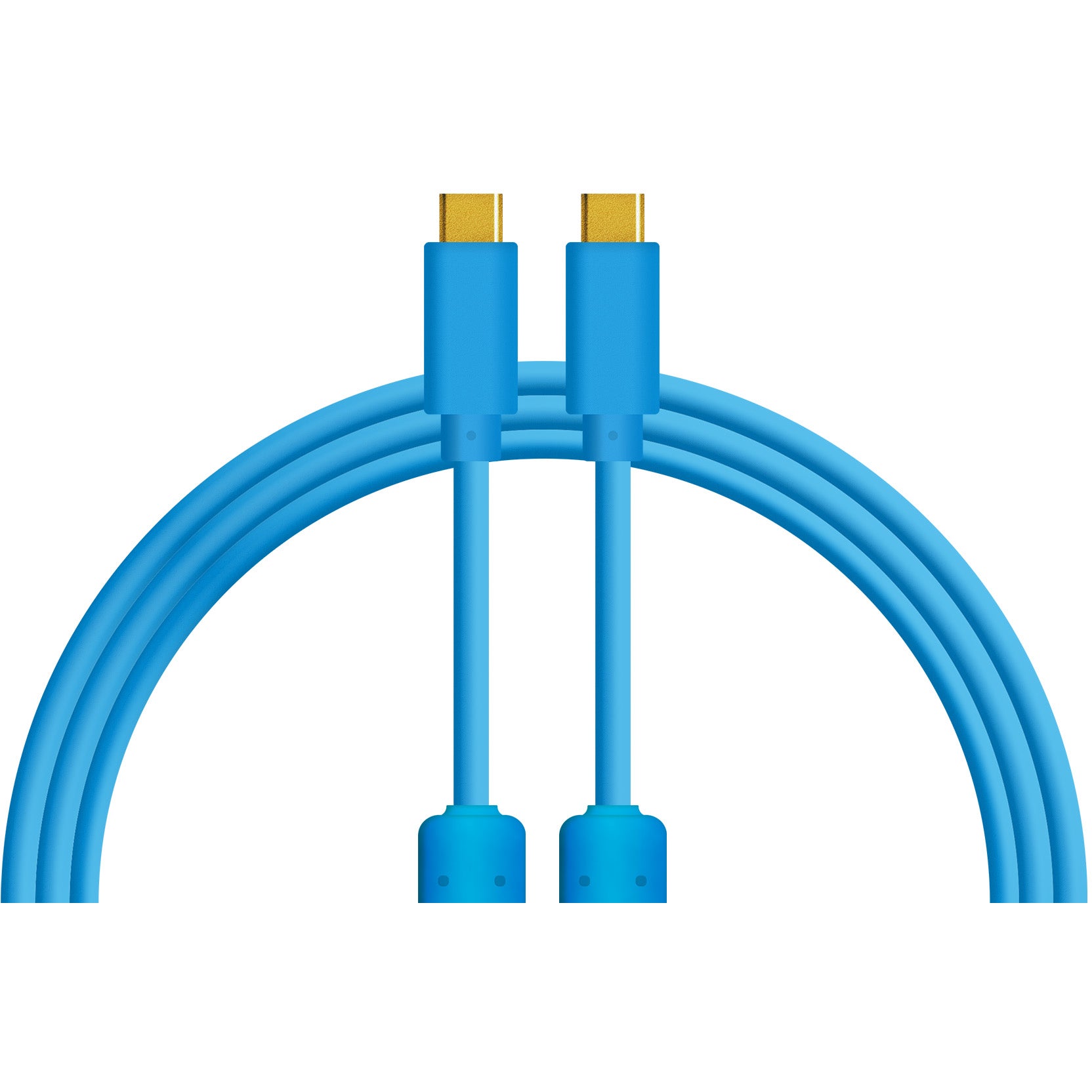 DJ TechTools Chroma Cables USB-C naar USB-C 1 meter (blauw)