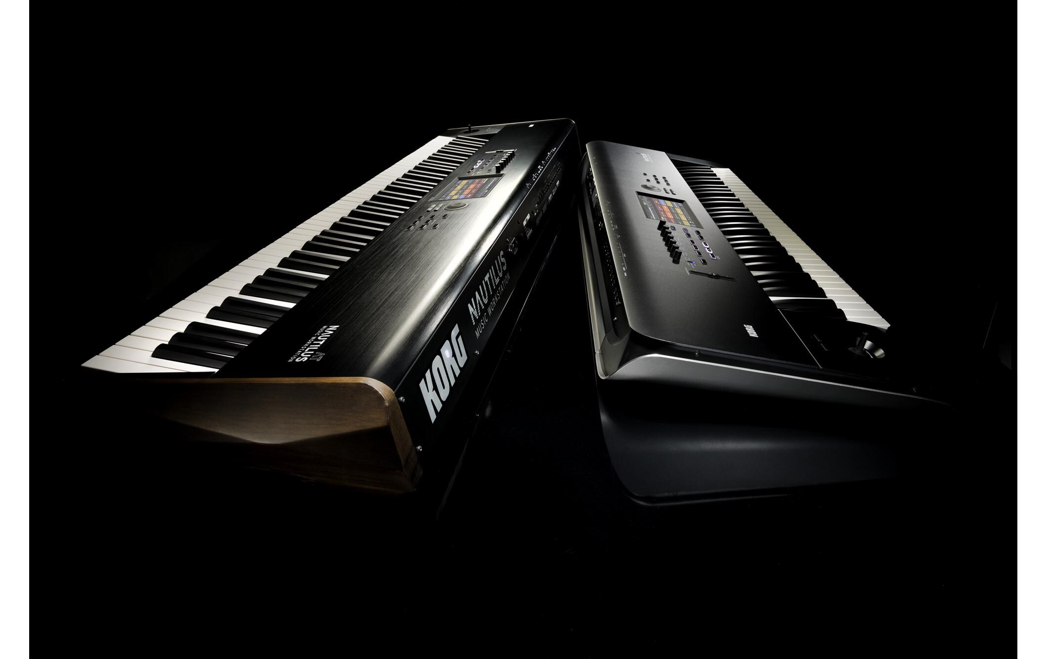 Workstation NAUTILUS 88 Aftertouch<br>Synthesizer Workstation mit 88 Tasten