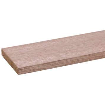 Lat hardhout geschaafd 12x68 mm 210 cm