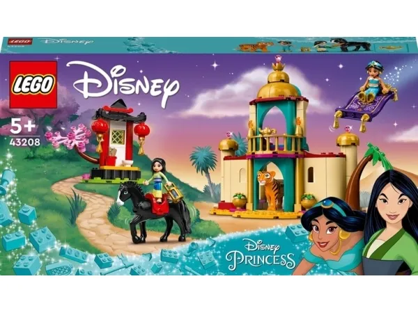LEGO Disney 43208 Jasmin og Mulans eventyr