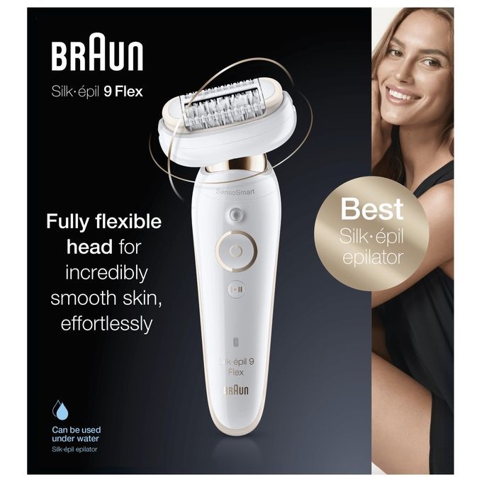 Braun Silk-epil 9 Flex SES 9001 3D Epilierer Damenepilierer Epiliergerät
