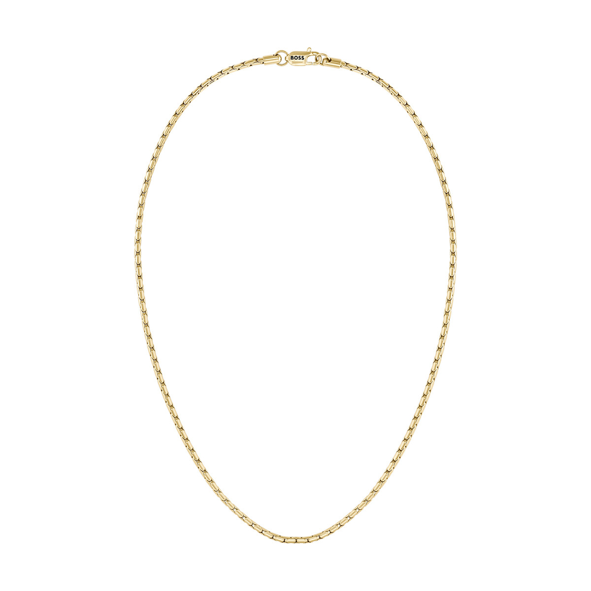 Collier BOSS acier doré
