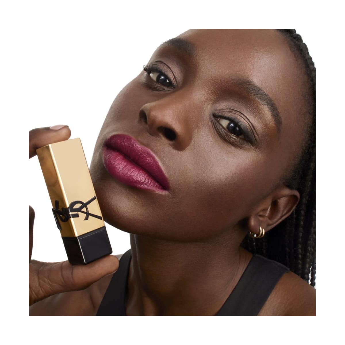 YVES SAINT LAURENT Rouge Pur Couture Rouge à lèvres fini satin - Couleur intense et confort