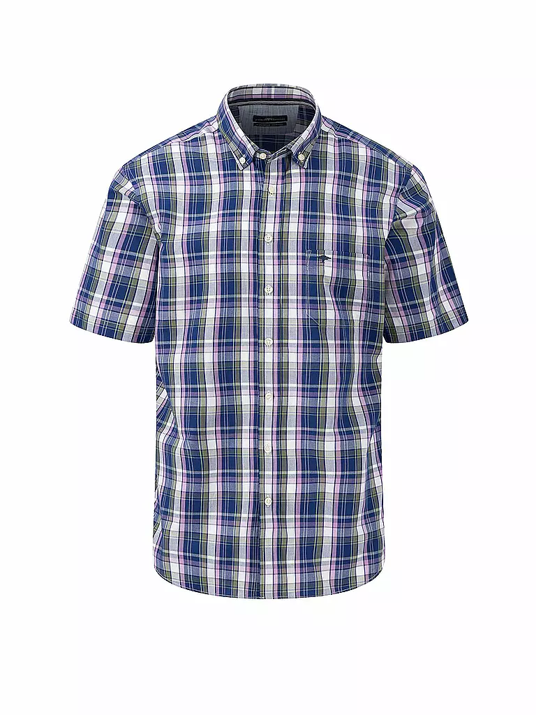 FYNCH HATTON Hemd Casual Fit dunkelblau