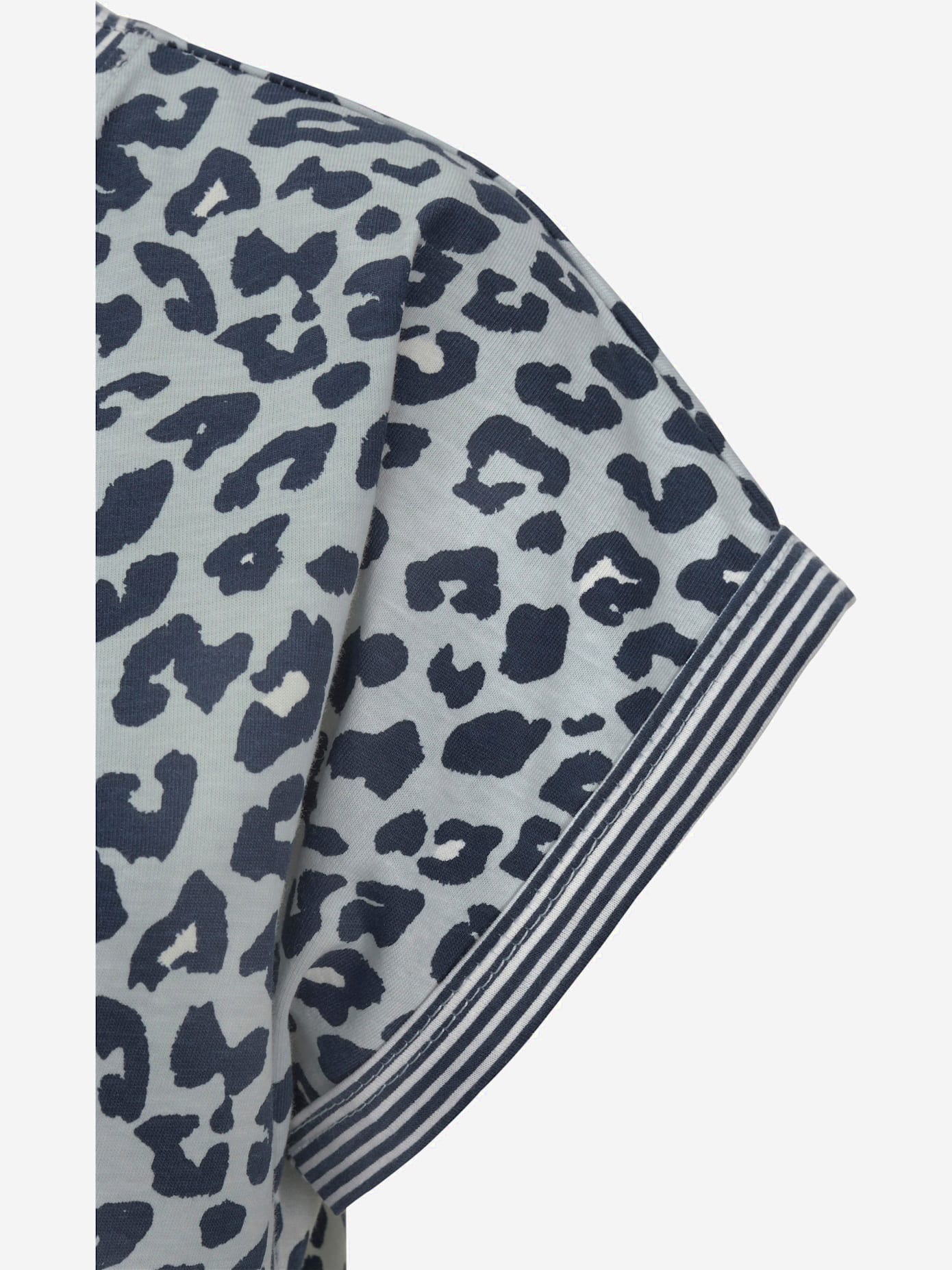 Chemise de nuit tendance au motif léopard