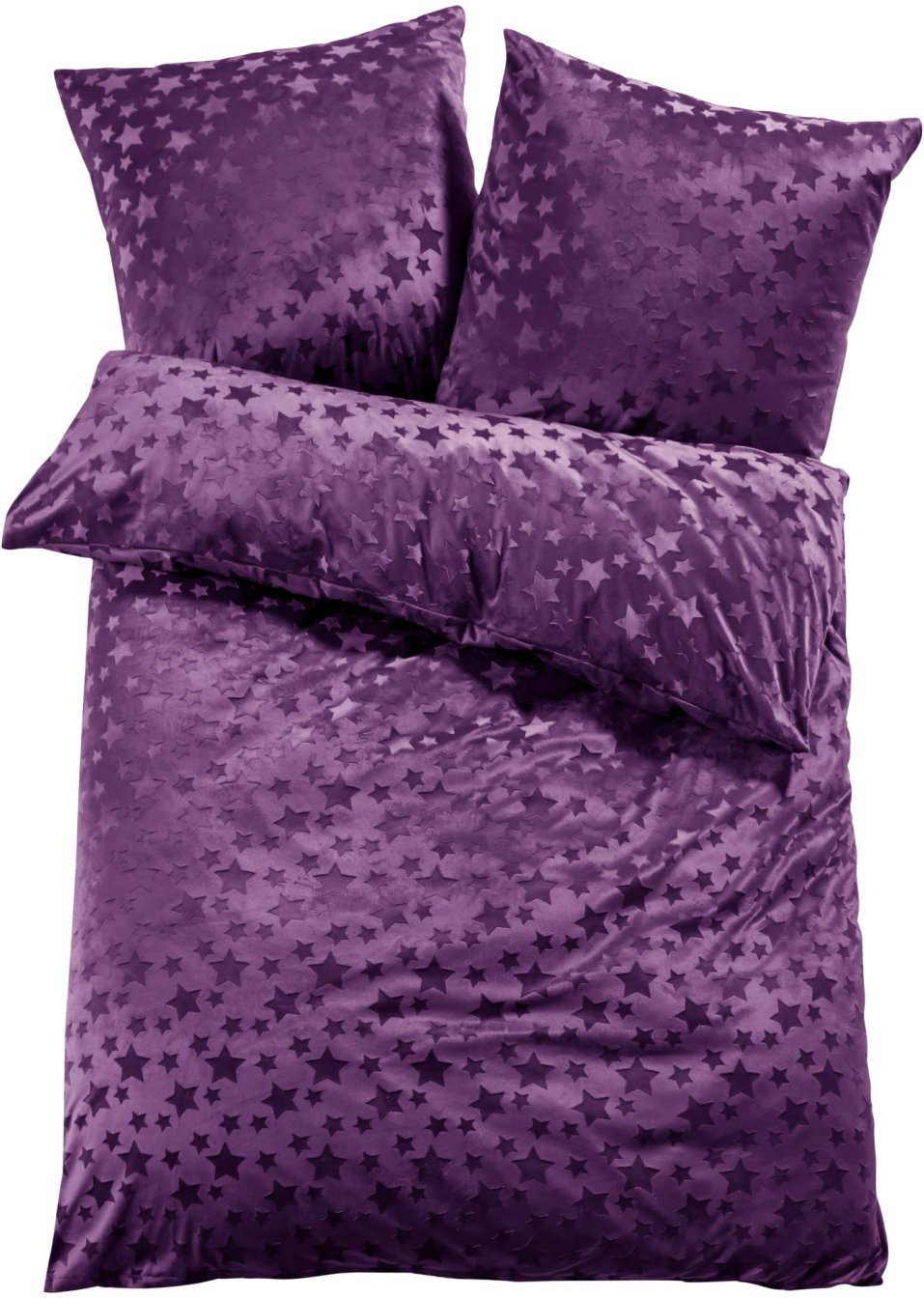 Parure de lit avec effet de relief