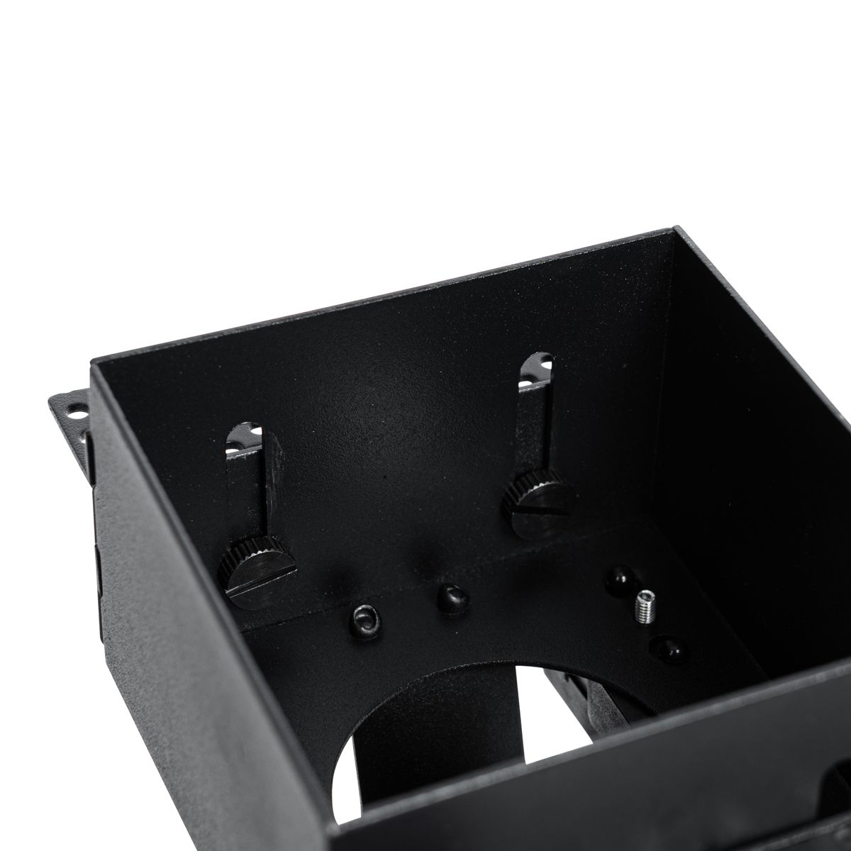 Moderne inbouwspot zwart GU10 AR70 trimless - Oneon