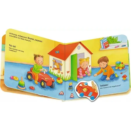 Ravensburger ministeps: Mein erstes Magnetbuch: Wer spielt womit? Meine Welt
