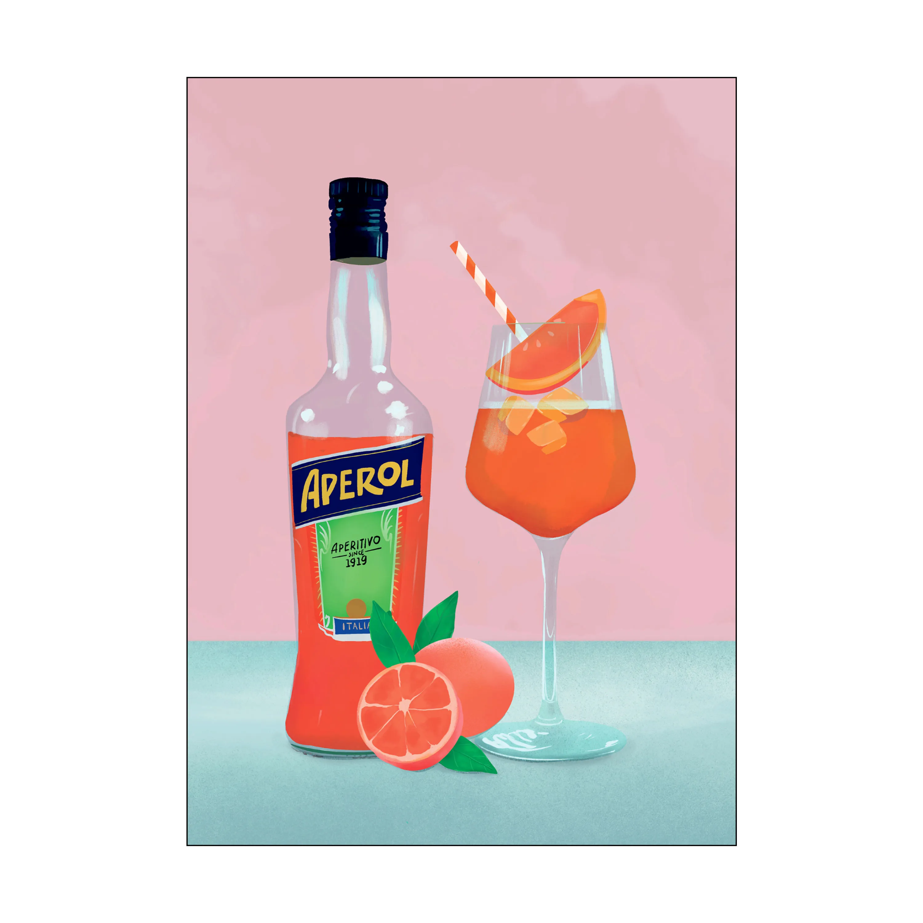 Poster&Frame Plakat - Aperol Spritz