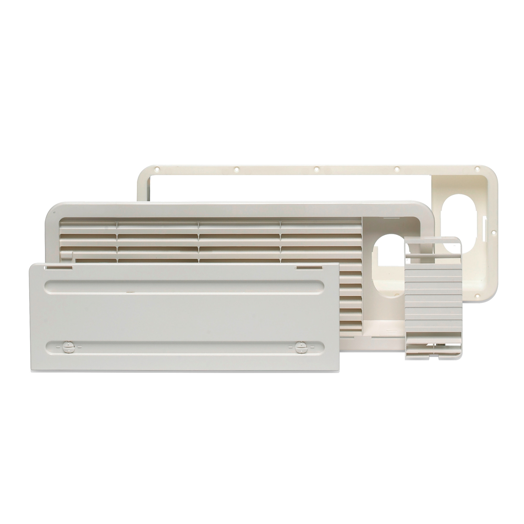 Dometic Lüftungsgitter LS100 für Absorberkühlschränke mit einer Tür, oben, weiß