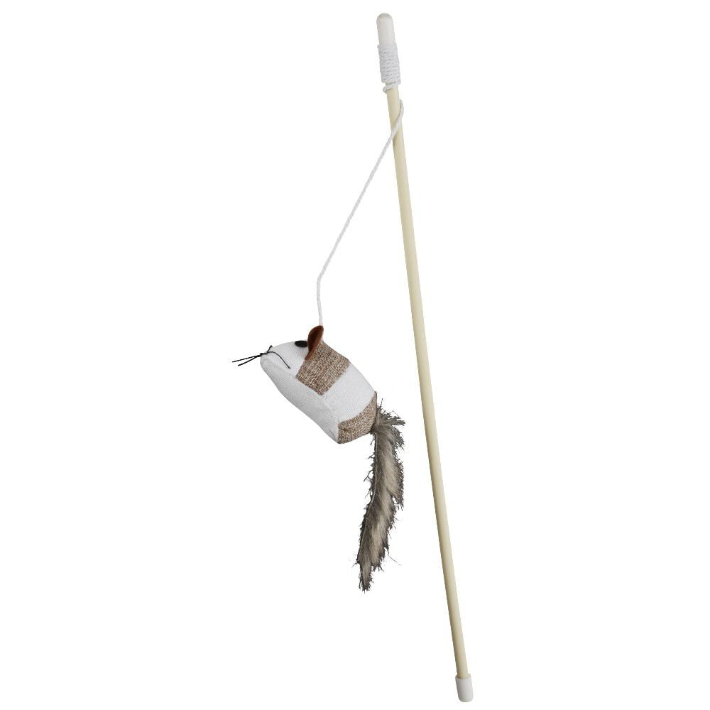 Jouet pour chat canne à pêche