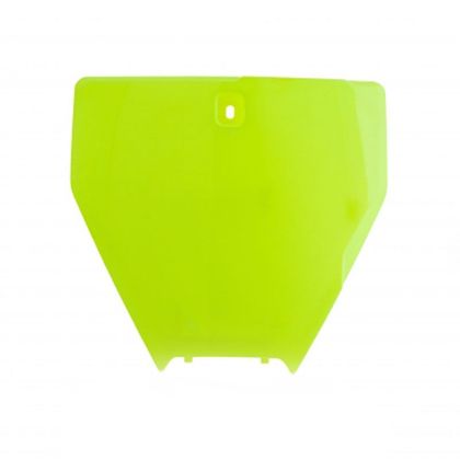 Plaque avant Polisport COULEUR JAUNE FLUO