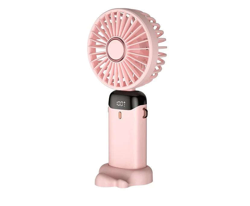 Ventilateur de Poche avec batterie 4200mAh rose Vendos85