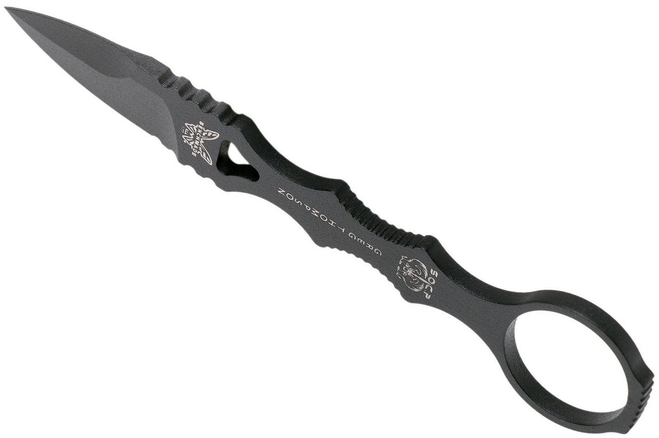 Benchmade Mini SOCP 177BK vaststaand mes, Greg Thompson design