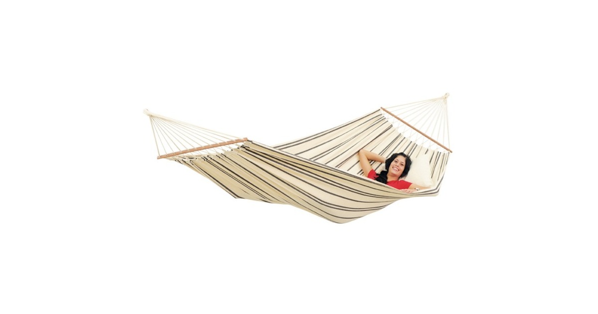 AmazonasBrasilia Cappuccino hangmat  (Wit/bruin)