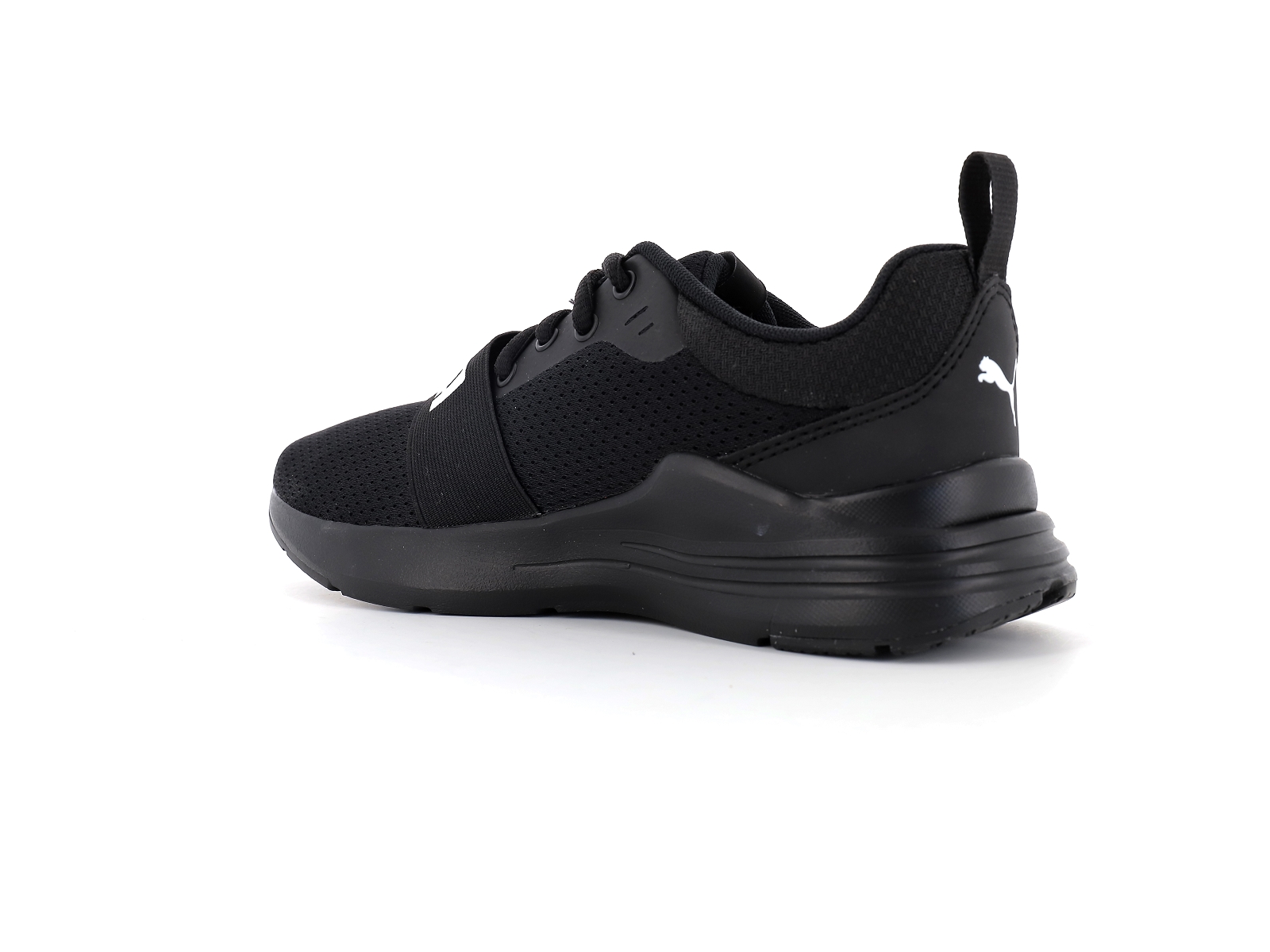 Puma-374214 Matières combinées Noir