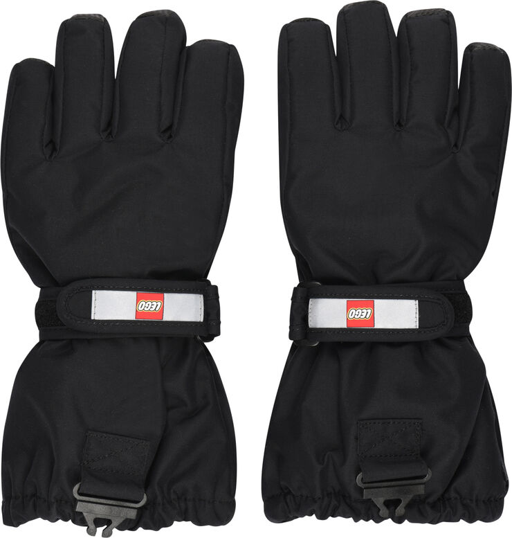 LEGO kidswear-LEGO børnetøj LWATLIN 700 - GLOVES W/MEM. Sort