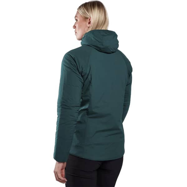 Doudoune randonnée MONTANE FIREBALL HOODIE W DEEP FOREST