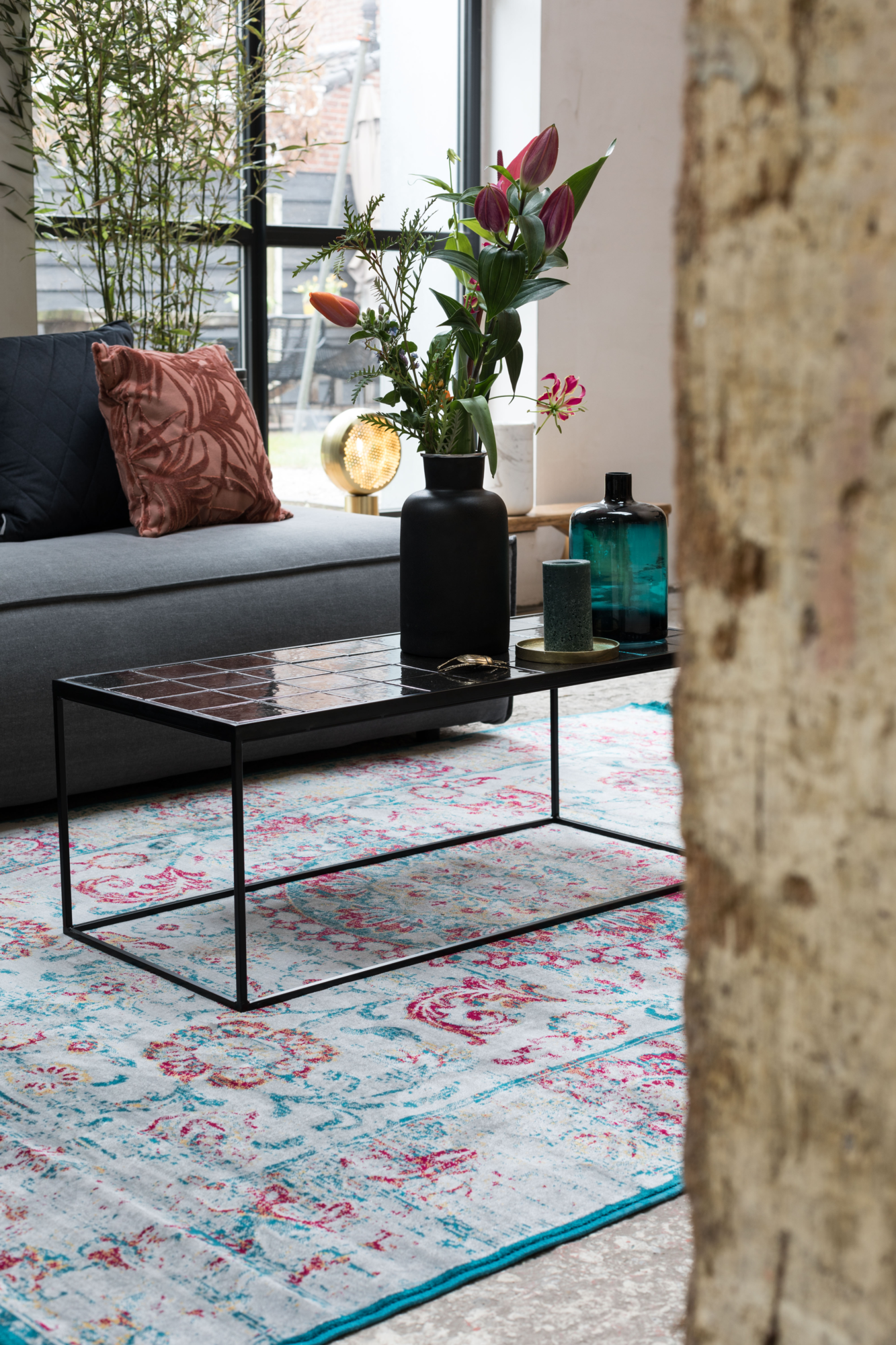 Salontafel Glazed - wit