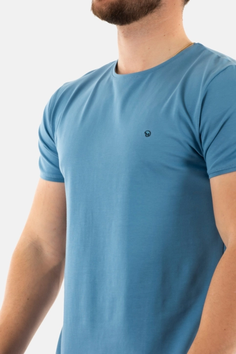 Tee shirt Benson & Cherry twist indigo