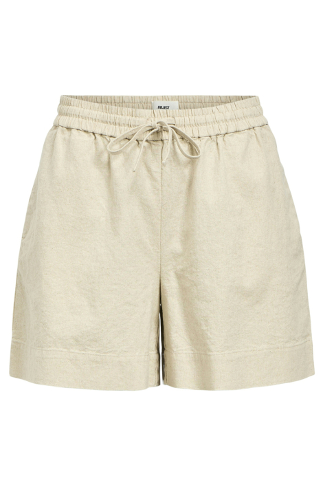 Object beige dames korte broek