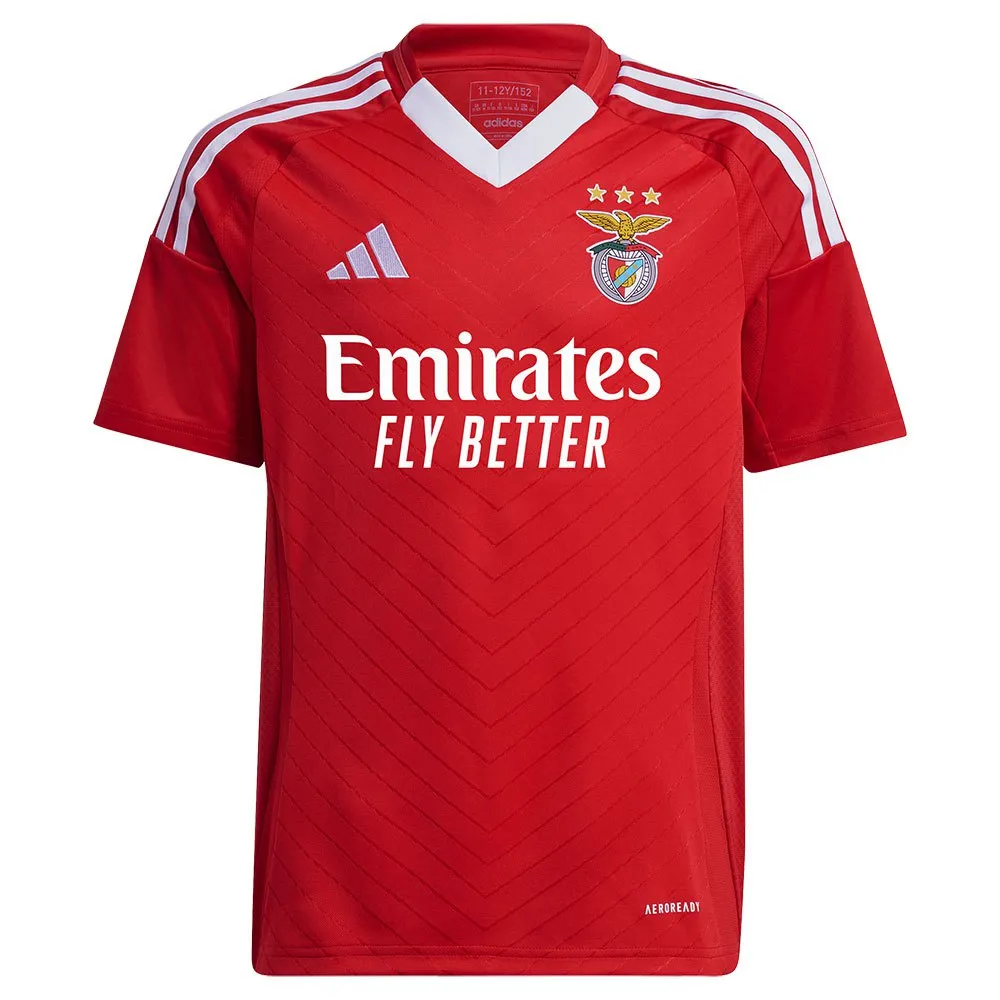 adidas Benfica 24/25 Heim Junior-Kurzarm-T-Shirt