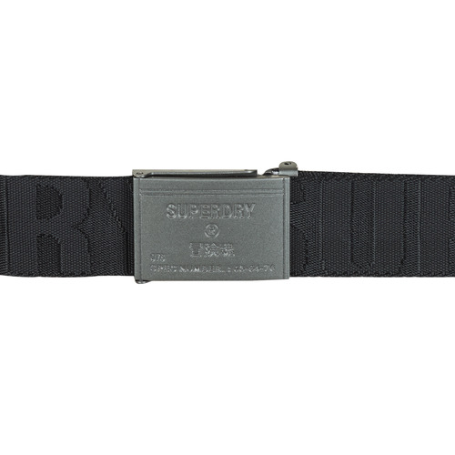 Superdry - VINTAGE UTILITY WEBBING BELT - Noir