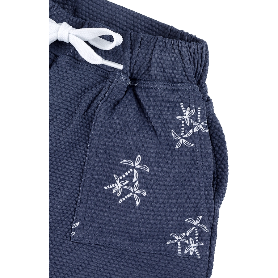 Sterntaler Badeshorts Palmen blau