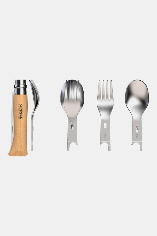 Opinel Opinel Picknic Plus Outdoor Cutlery Set 3-delig Reisbestek