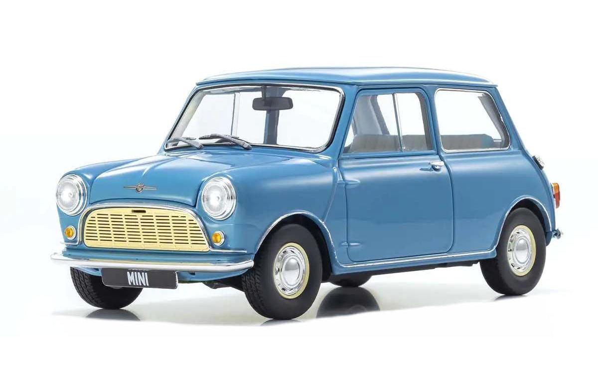 Morris Mini Minor Clipper Blau, 1:18<br>Detailgetreues Modellauto für Sammler im Massstab 1:18