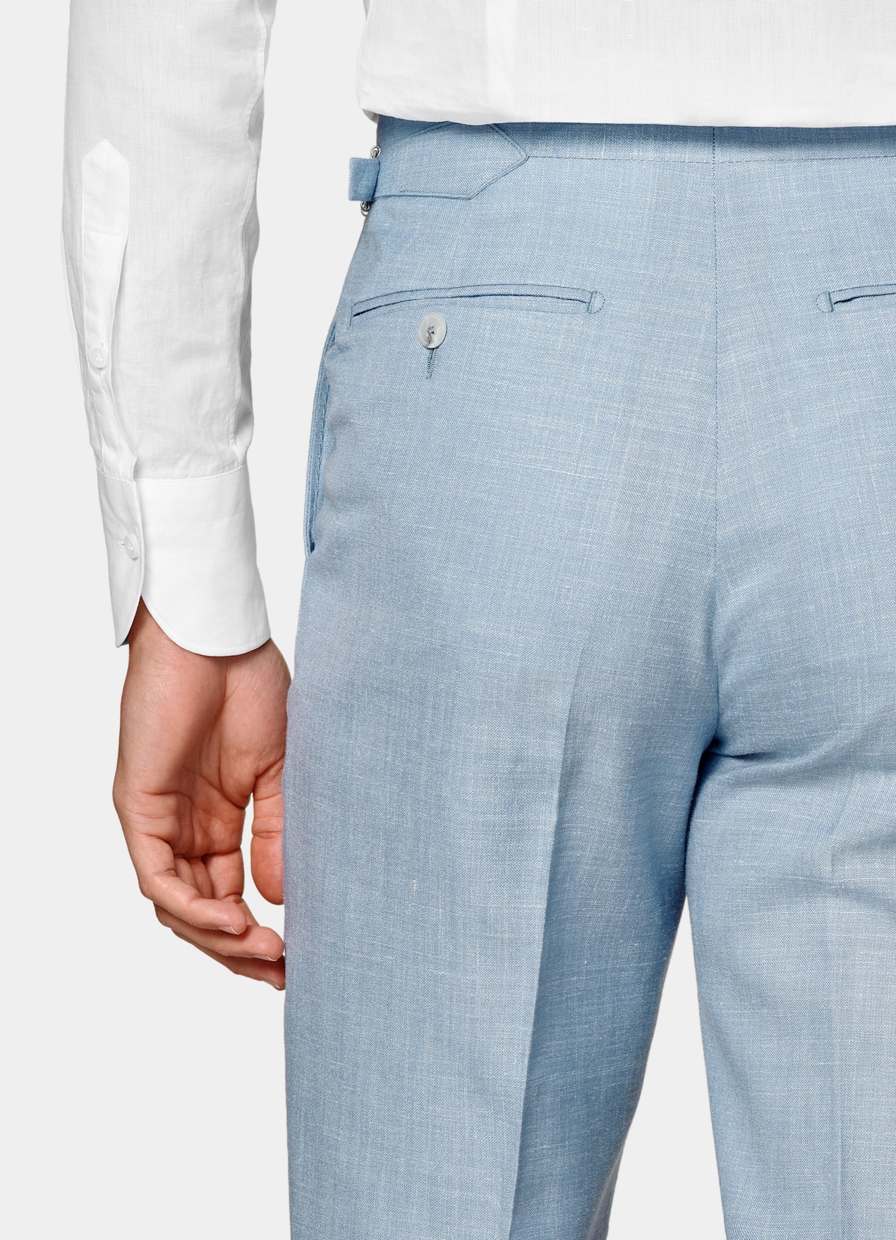 Costume Lazio coupe Tailored bleu clair