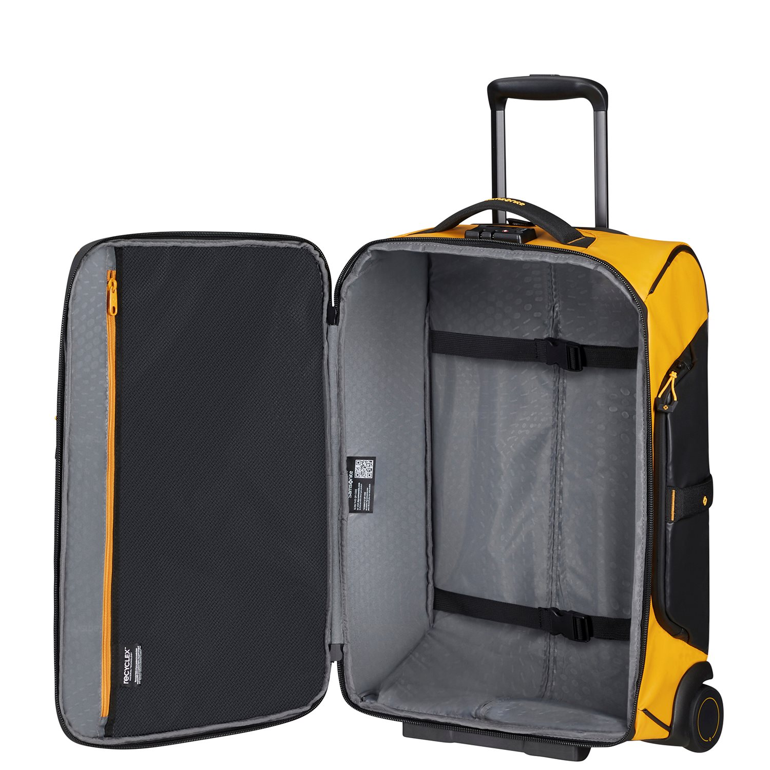 Samsonite Ecodiver Duffle/Wheels 55 yellow