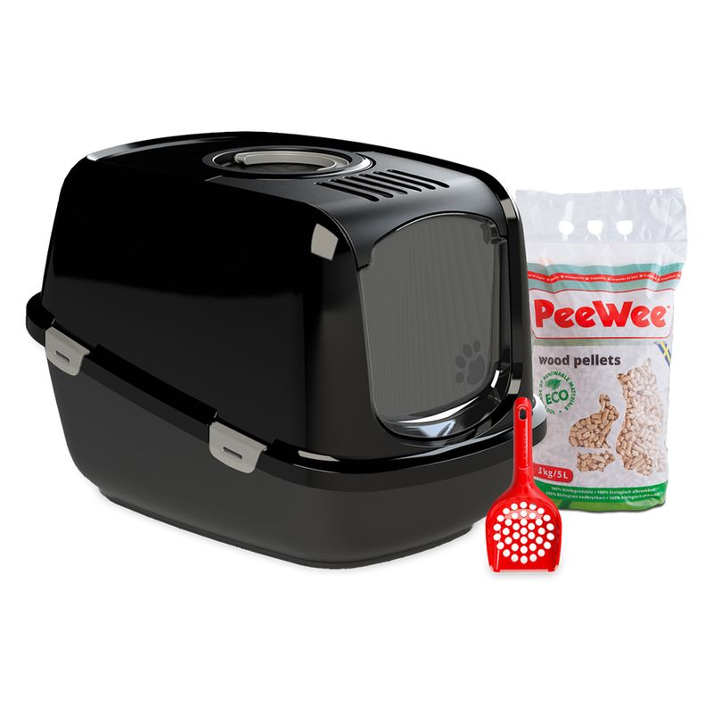 Maison de toilette PeeWee EcoDome pour chat