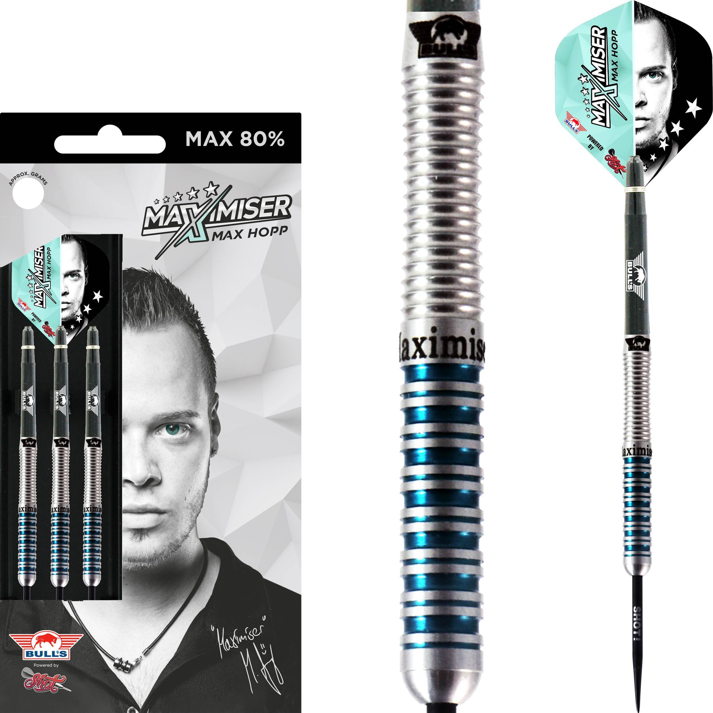 Bull's NL - Max Hopp 80% - Steeldart