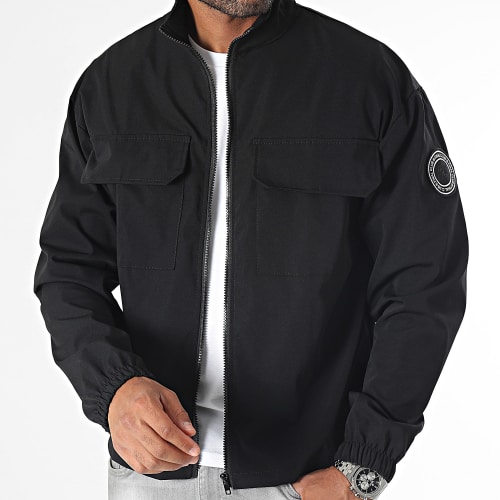 Veste Zippée Avec Poches 0033 Noir