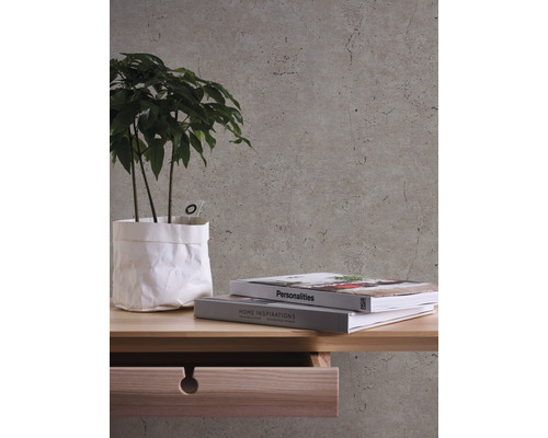 Vliesbehang 36911-1 Metropolitan Stories betonlook taupe