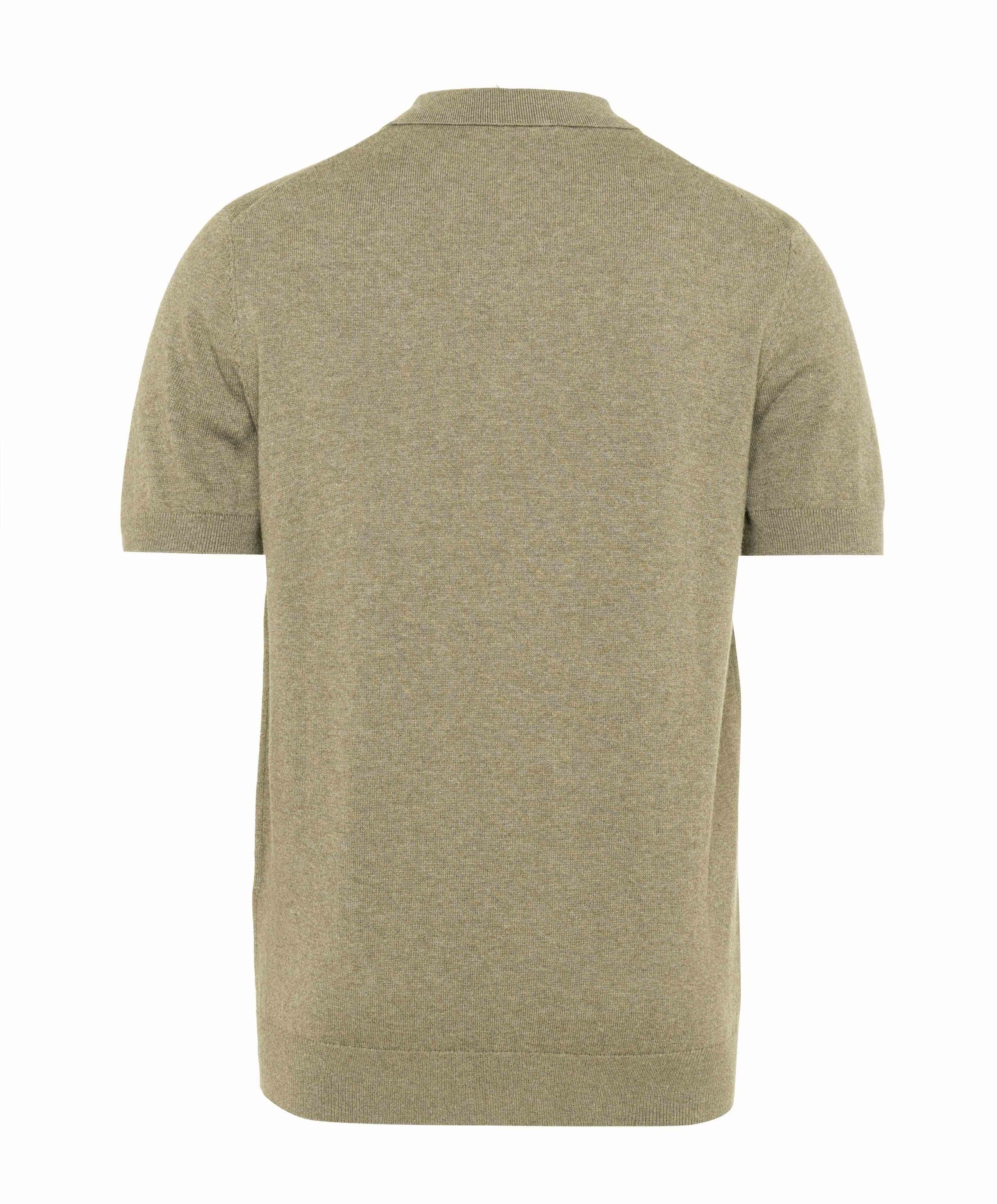 Scotland Blue Heren polo beige
