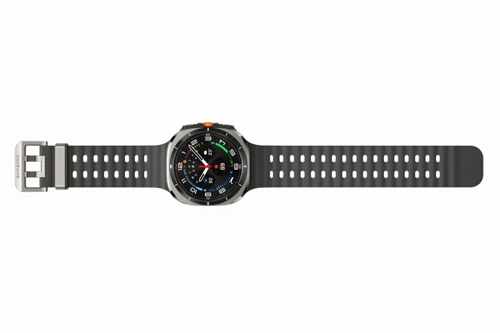 Samsung | Galaxy Watch Ultra - Titanium Silver (Dark gray strap)