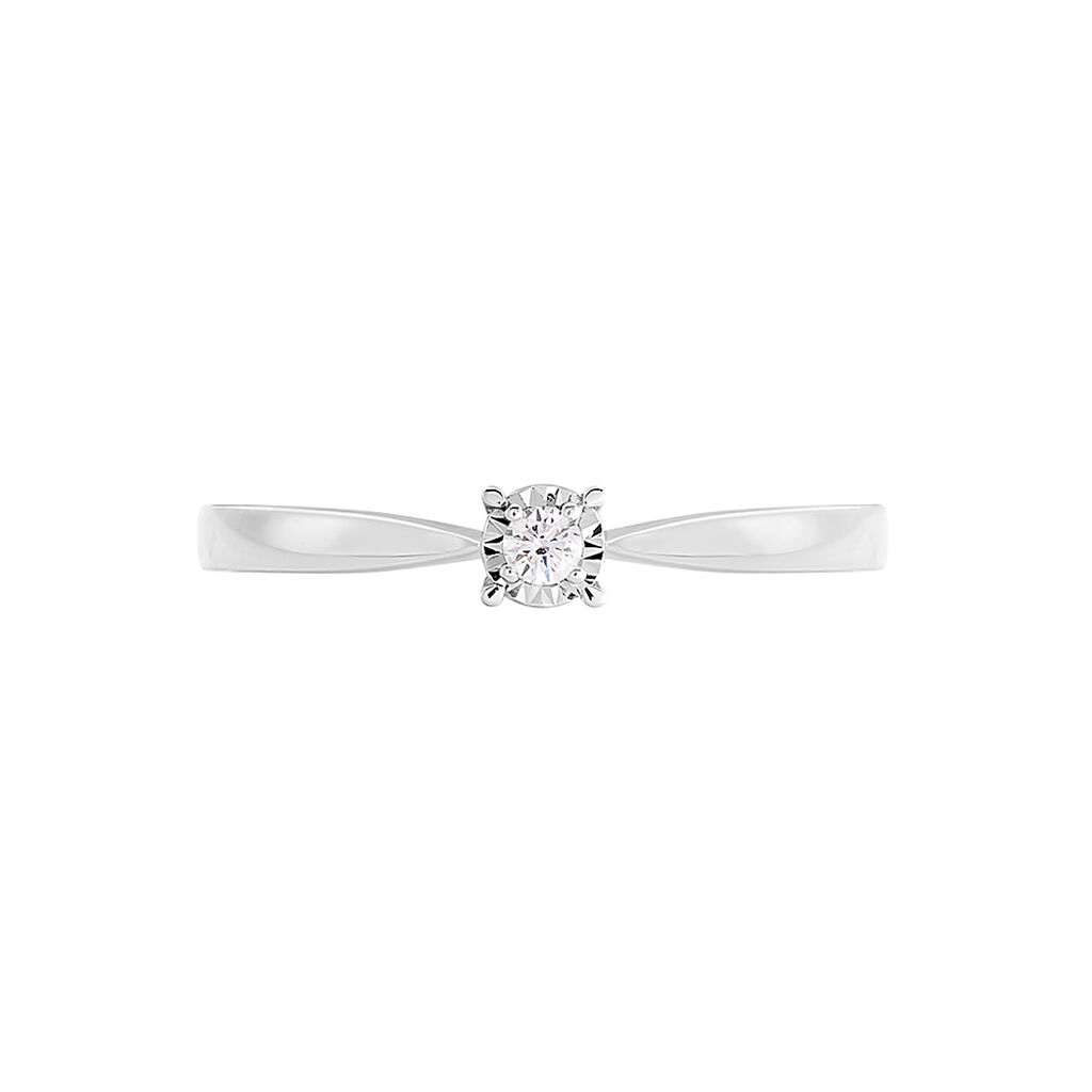 Bague Diamotion Or Blanc Diamant