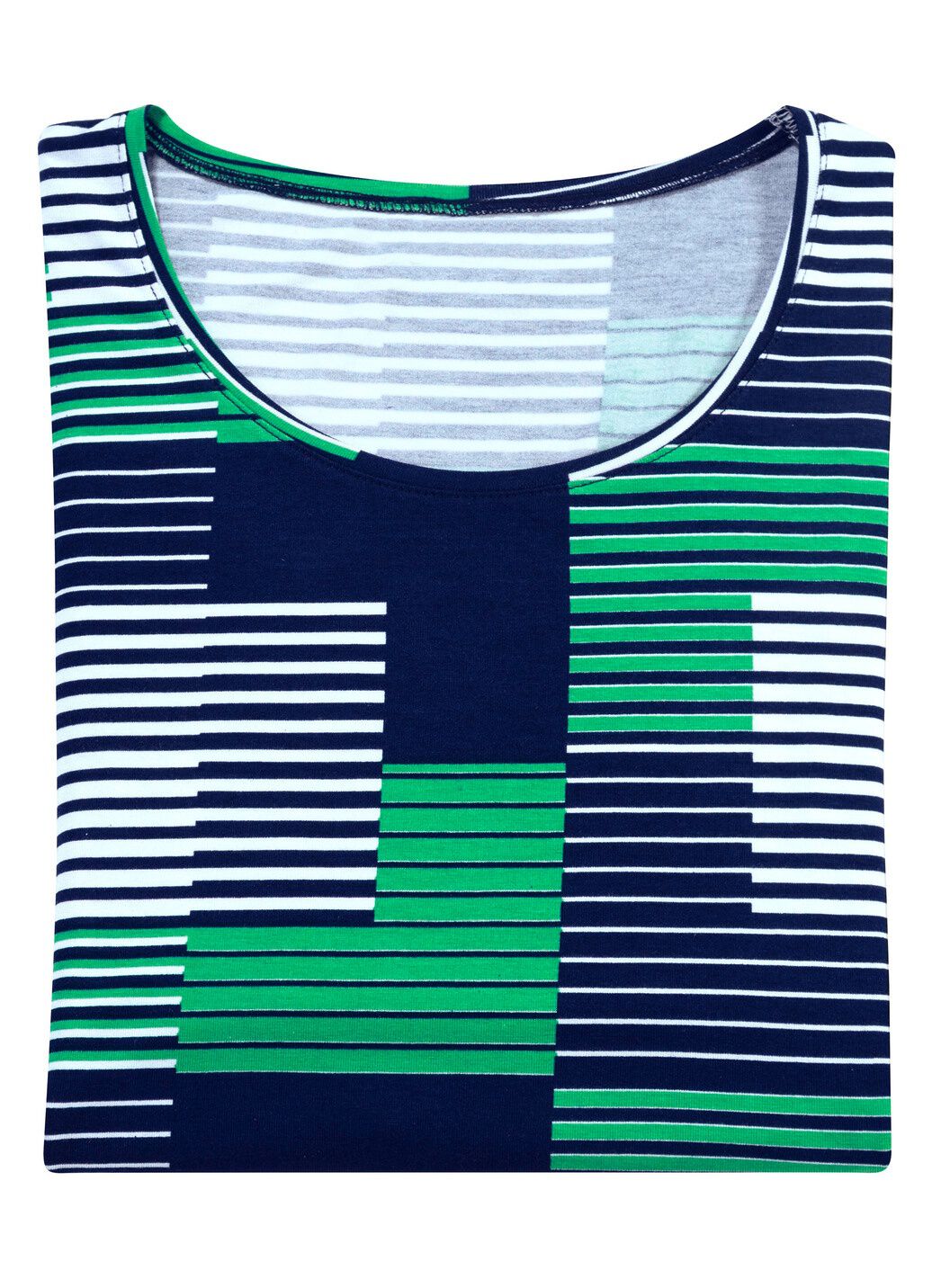 Shirt mit Rundhalsausschnitt in 3 Farben